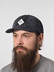 Бейсболка DJINNS арт. 6P TrueFit Changer (черный)